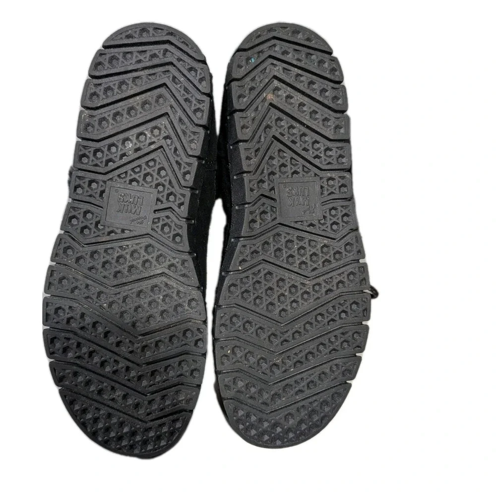 Muk Luks Women's‎ Flexi Bridgehampton Black Suede Boots Shoes Winter Size 7
